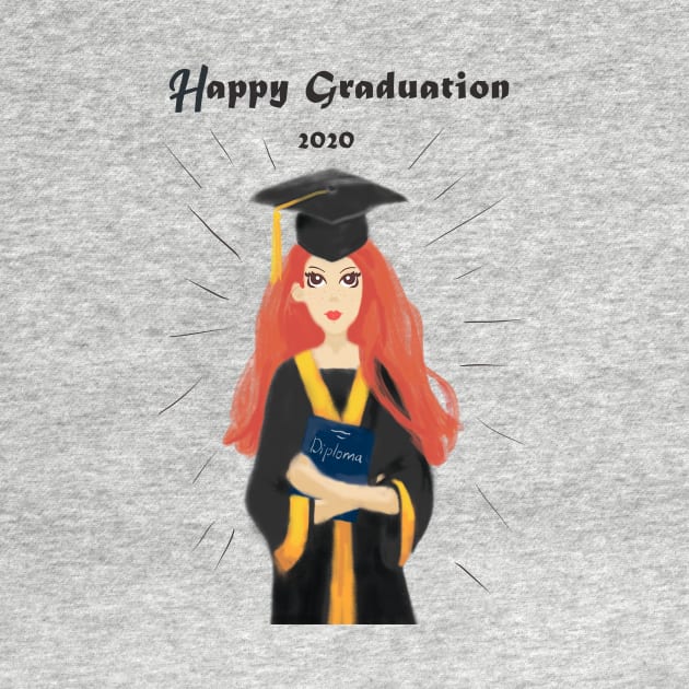 Graduation personalized gift Poster - She believed she could so she did - Invitation Daughter High school College Print Girl Class of 2020 by GalleryArtField